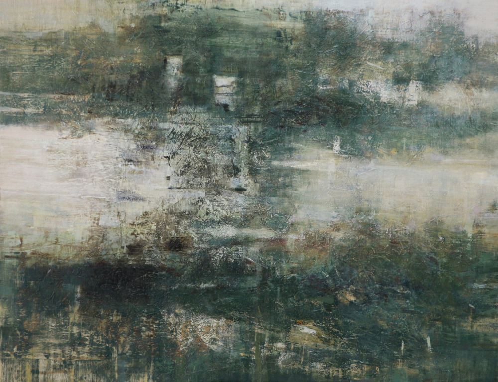 木下真子_雨過_油彩、畫布_110×140 cm_2026