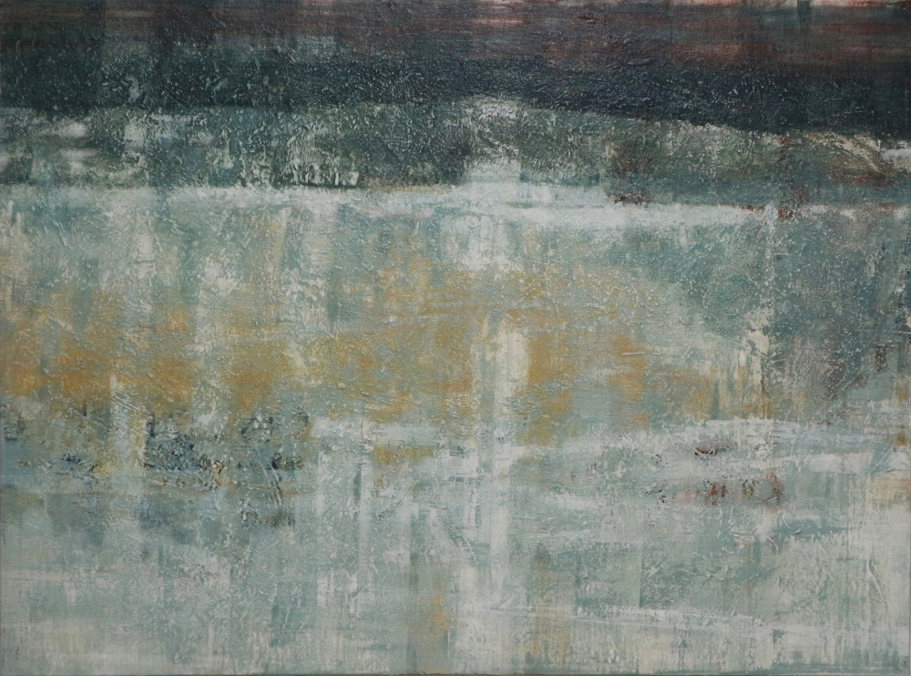 木下真子_風過_油彩、畫布_97×130 cm_2026