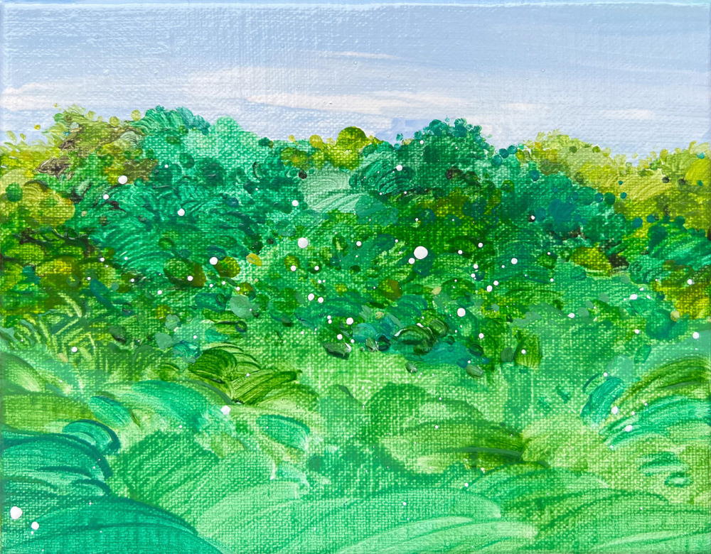黃品玲_小風景 No.5 Small Scene No.5_油彩、畫布_14×18cm_2024