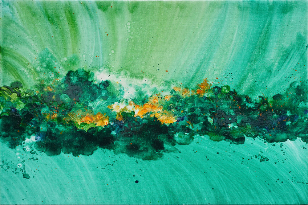 黃品玲_內在的景色No.5 Inner Landscape No.5_油彩、畫布_60×90cm_2025