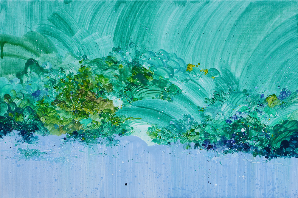 黃品玲_內在的景色No.6 Inner Landscape No.6_油彩、畫布_60×90cm_2025