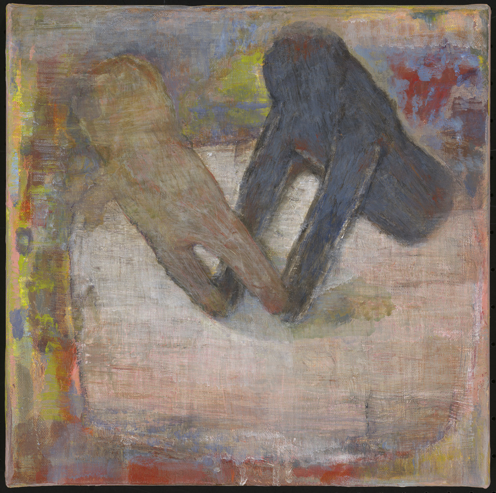 張光琪_畫中影_壓克力、棉布_30x30cm_2026