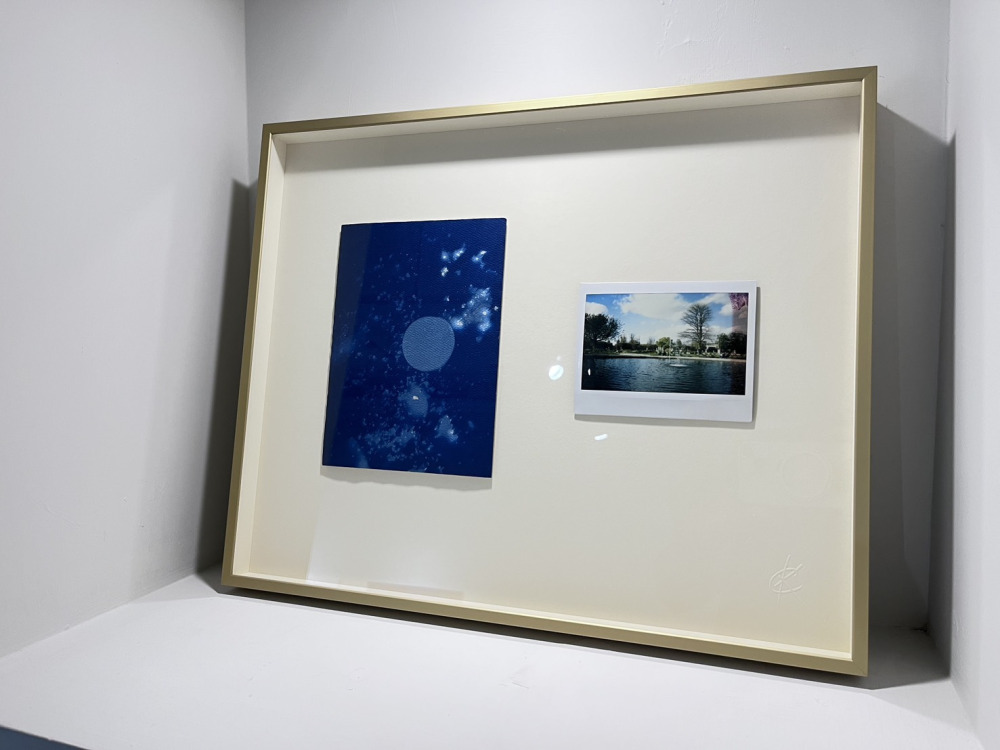 郭奕臣_原型 Prototype_即時成像底片、氰版印刷紙_33.5 x 4 x 38cm /件_2015