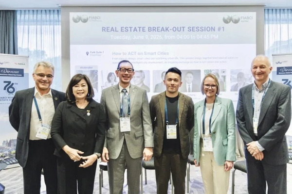 The 76th World Federation of Real Estate Annual Meeting is underway Chang Lily will take over as World President