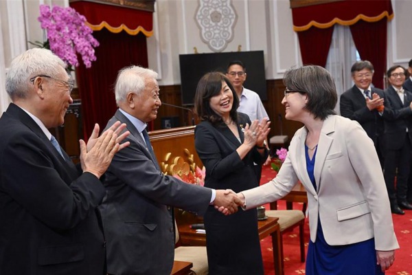 FIABCI-Taiwan Leaders Lily Chang met with Vice President Bi-khim Hsiao of Taiwan